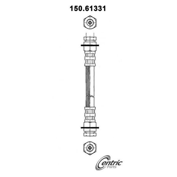 Centric Parts BRAKE HOSE 150.61331